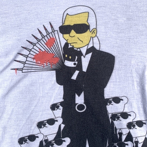 Karl Lagerfeld top Dxmepiece rare - Picture 3 of 10